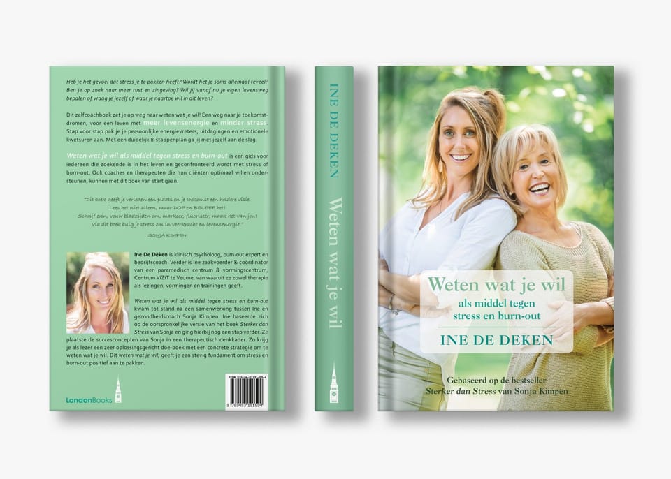 Cover, rug en achterflap van het boek